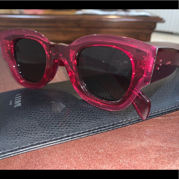 Brand new Celine sunglasses in pink and red - Picture 4 of 9